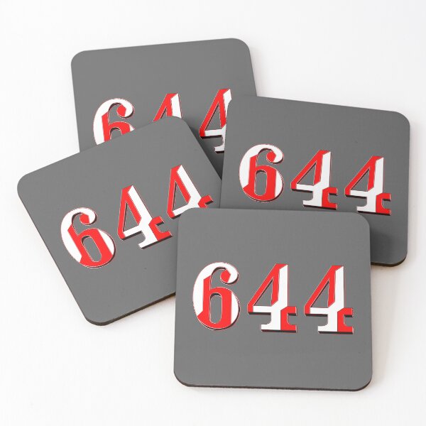 Item preview, number six hundred and forty-four digit 644 order sequence team member age designed and sold by 4rpixs.