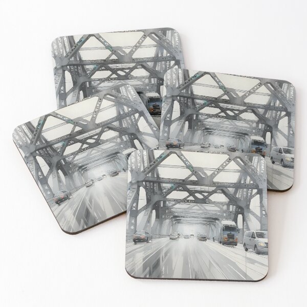 Item preview, Driving over the bridge  designed and sold by Nomad-Maynard.