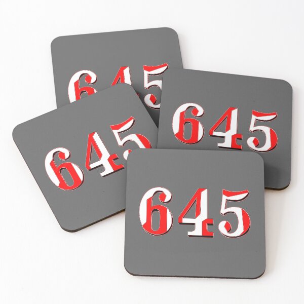 Item preview, number six hundred and forty-five digit 645 order sequence team member age designed and sold by 4rpixs.