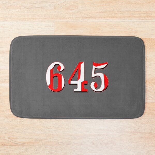 Item preview, number six hundred and forty-five digit 645 order sequence team member age designed and sold by 4rpixs.