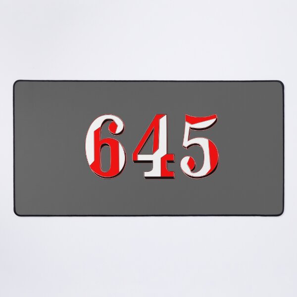 Item preview, number six hundred and forty-five digit 645 order sequence team member age designed and sold by 4rpixs.