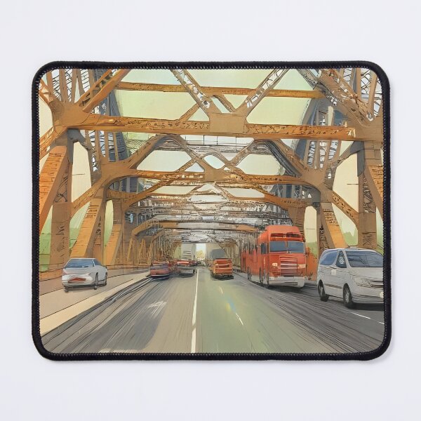 Item preview, Driving over the bridge  designed and sold by Nomad-Maynard.
