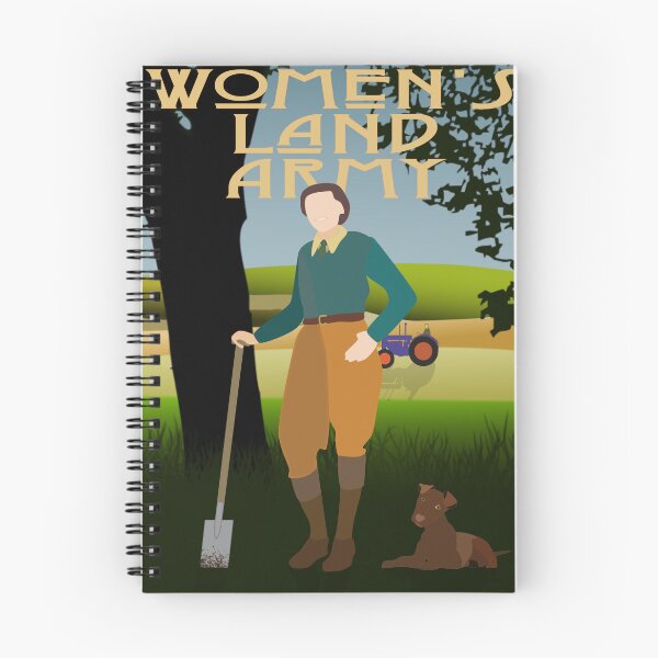 Item preview, Women's Land Army Pictorial Background designed and sold by McClellandChase.