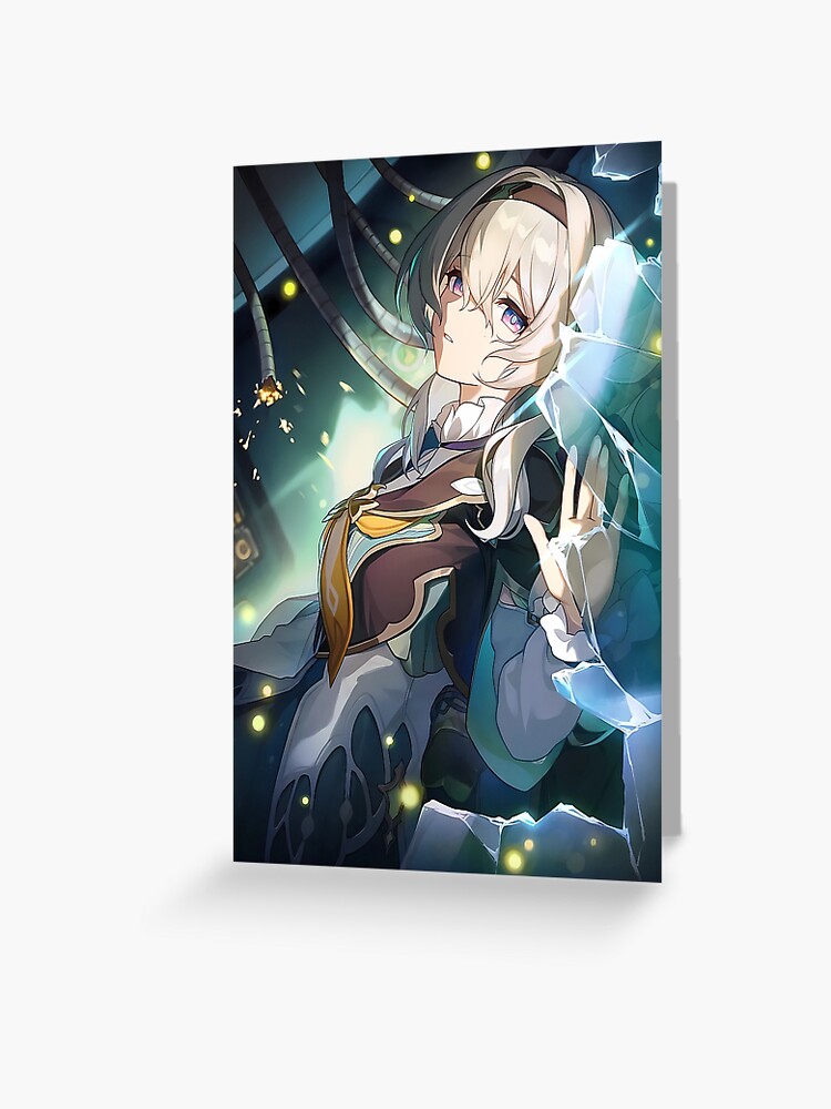Whereabouts Should Dreams Rest  Firefly / SAM  Honkai Star Rail Light  Cone" Greeting Card for Sale by kazatodoesart | Redbubble