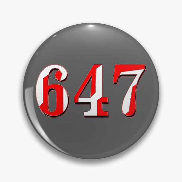 Item preview, number six hundred and forty-seven digit 647 order sequence team member age designed and sold by 4rpixs.