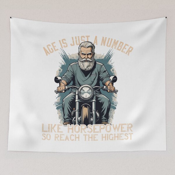 Item preview, Funny Biker Grandpa Vintage Motorcycle Retro Style designed and sold by LuminOrb.