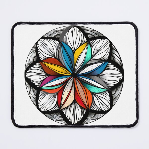 Item preview, Mandala Cosmic Petals designed and sold by GalacticVoyager.