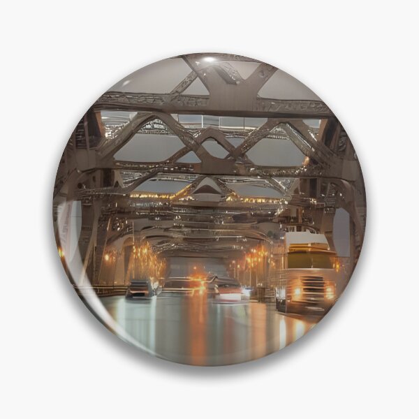 Item preview, Driving over the bridge  designed and sold by Nomad-Maynard.