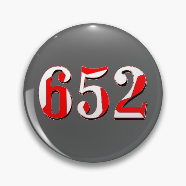 Item preview, number six hundred and fifty-two digit 652 order sequence team member age designed and sold by 4rpixs.