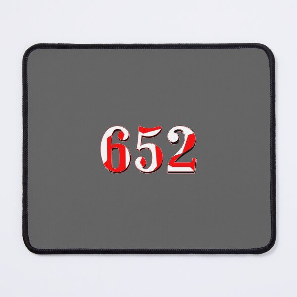 Item preview, number six hundred and fifty-two digit 652 order sequence team member age designed and sold by 4rpixs.