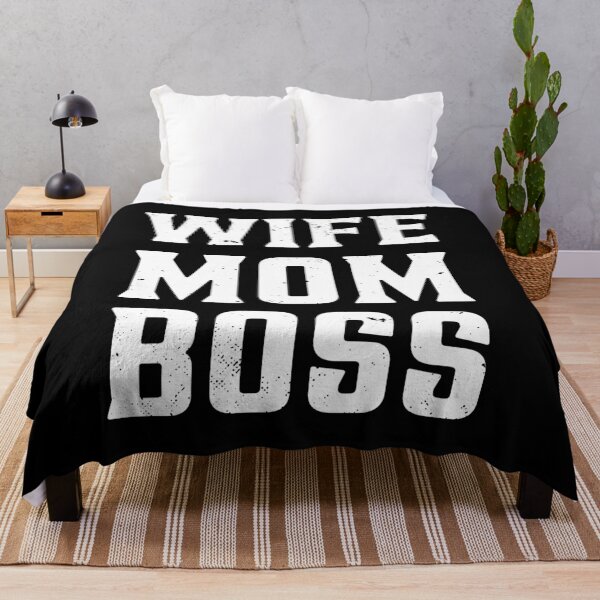 Item preview, Wife Mom Boss designed and sold by RareBunny.