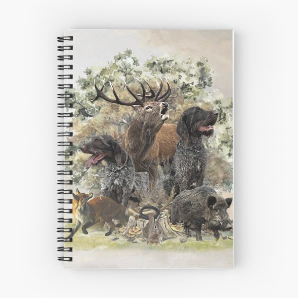 Item preview, German wirehaired pointers, The Passion for Hunting designed and sold by TammyHunterArt.