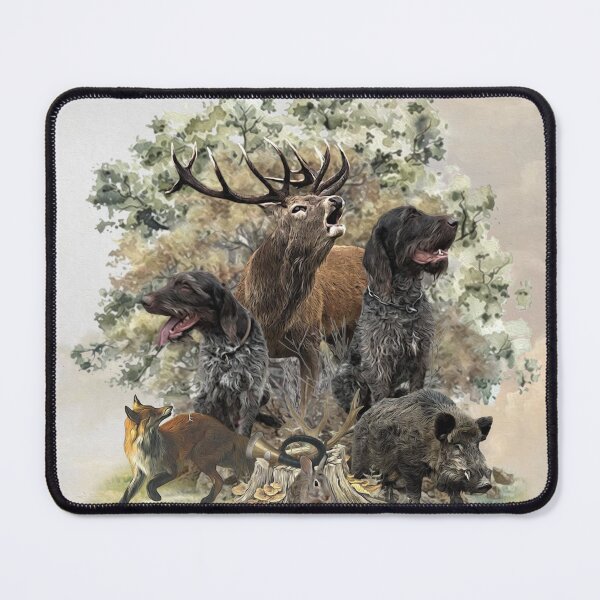 Item preview, German wirehaired pointers, The Passion for Hunting designed and sold by TammyHunterArt.