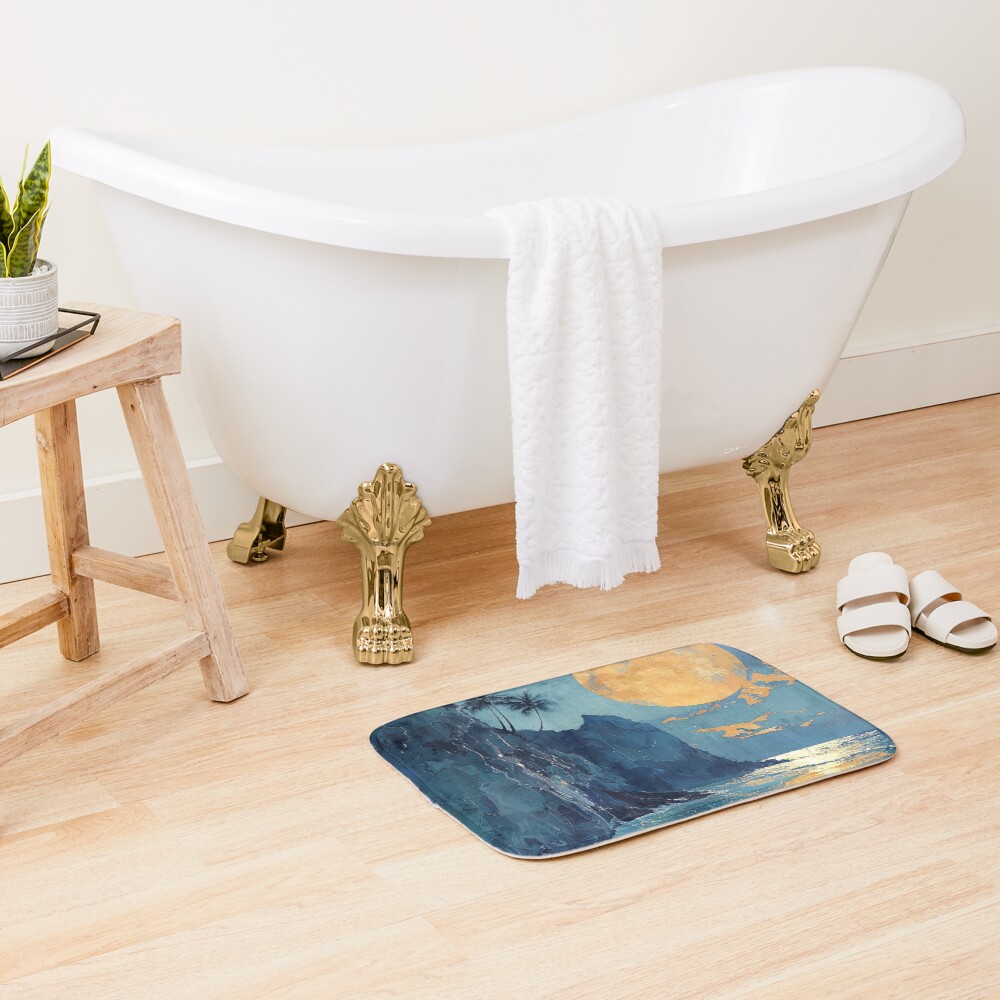 Aperçu de l'œuvre Tapis de bain créée et vendue par ArmorShell.