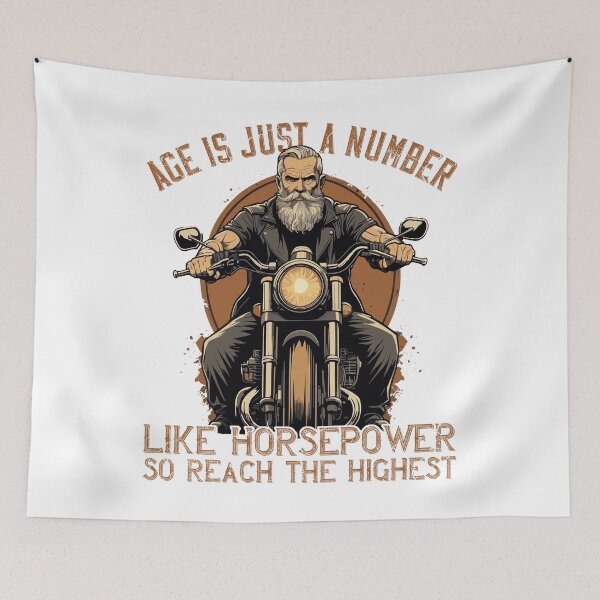 Item preview, Funny Biker Grandpa Vintage Motorcycle Retro Style designed and sold by LuminOrb.