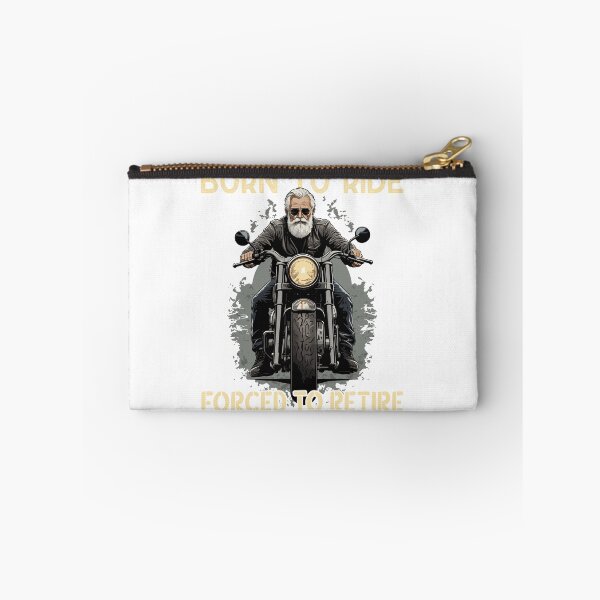Item preview, Funny pensioner saying vintage motorcycle design designed and sold by LuminOrb.