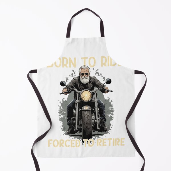 Item preview, Funny pensioner saying vintage motorcycle design designed and sold by LuminOrb.