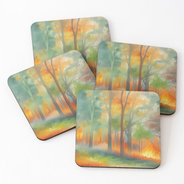 Item preview, Australian bush on fire. designed and sold by Nomad-Maynard.