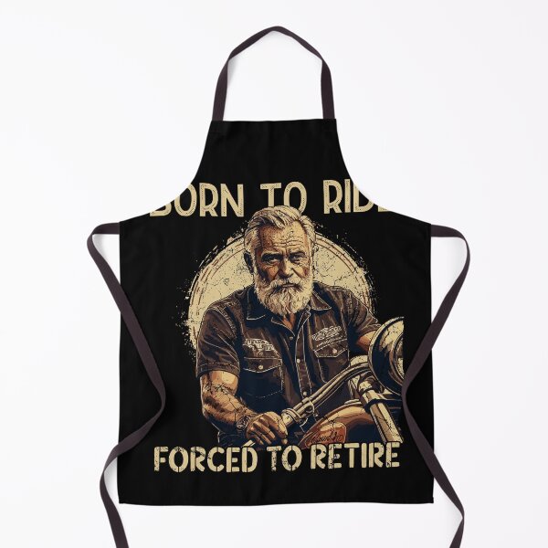 Item preview, Funny Pensioner Biker Vintage Motorcycle Retro designed and sold by LuminOrb.