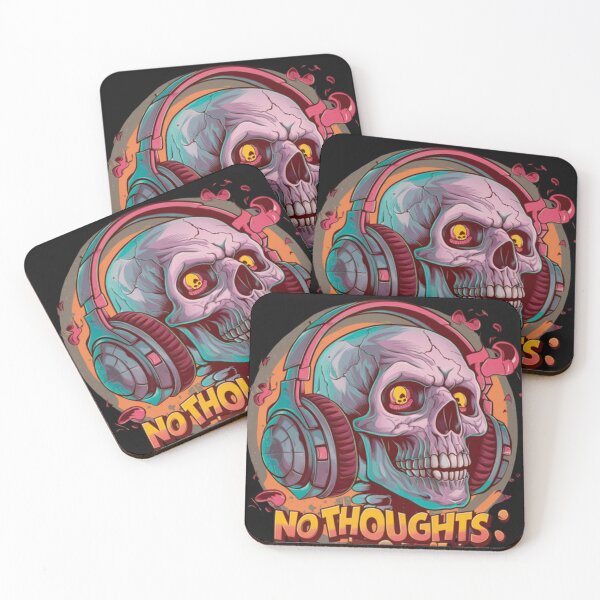 Item preview, Copy of No Thoughts Skull E designed and sold by ArtistryAve.