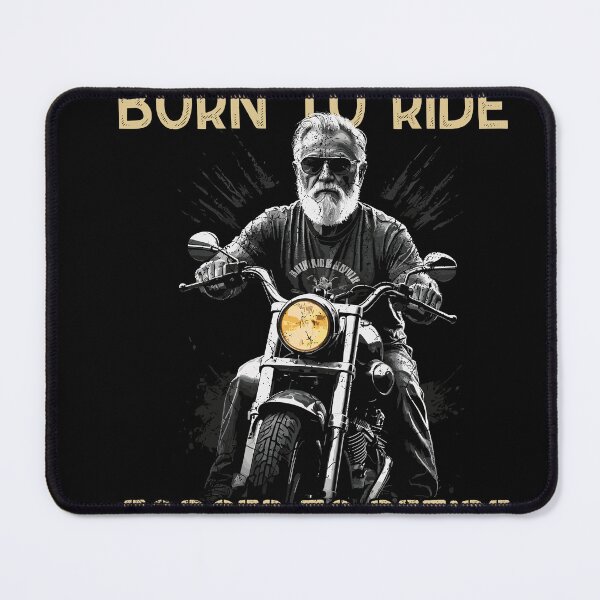 Item preview, Funny pensioner saying vintage motorcycle design designed and sold by LuminOrb.