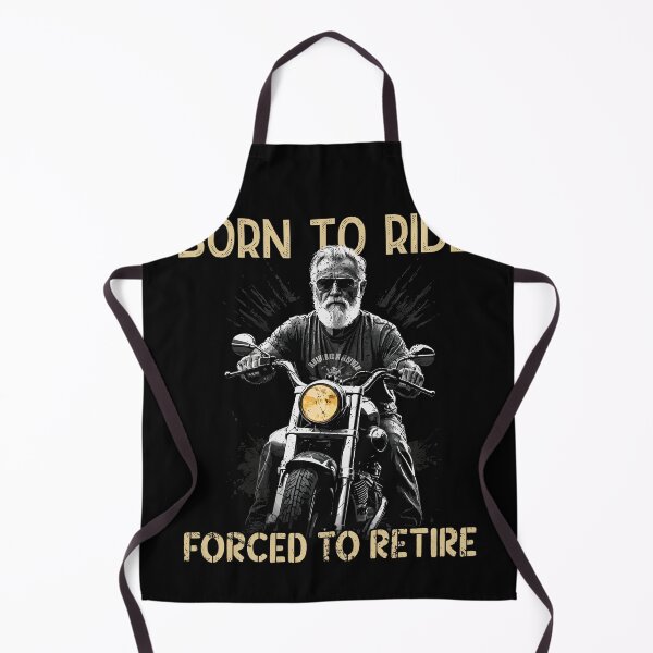 Item preview, Funny pensioner saying vintage motorcycle design designed and sold by LuminOrb.