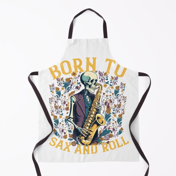 Item preview, Saxophonist Rocker Funny Jazz Music Design designed and sold by LuminOrb.