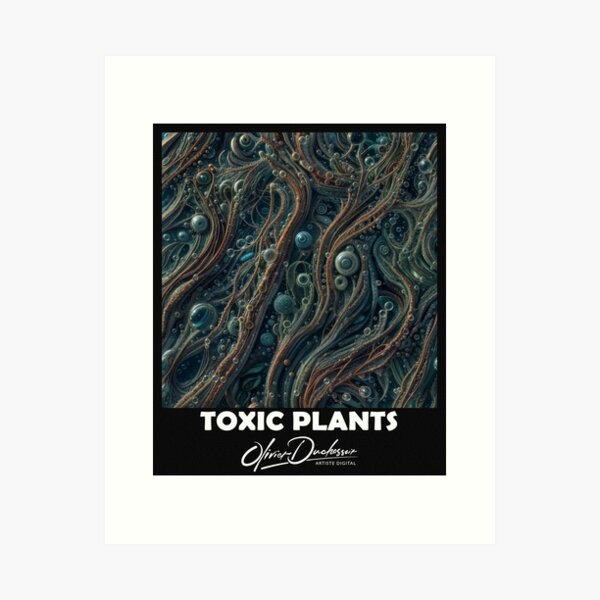 Aperçu de l'œuvre Toxic plant 66 créée et vendue par olivier duchossoir.