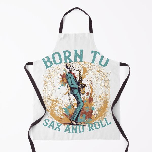 Item preview, Saxophonist Rock Funny Jazz Music Design designed and sold by LuminOrb.