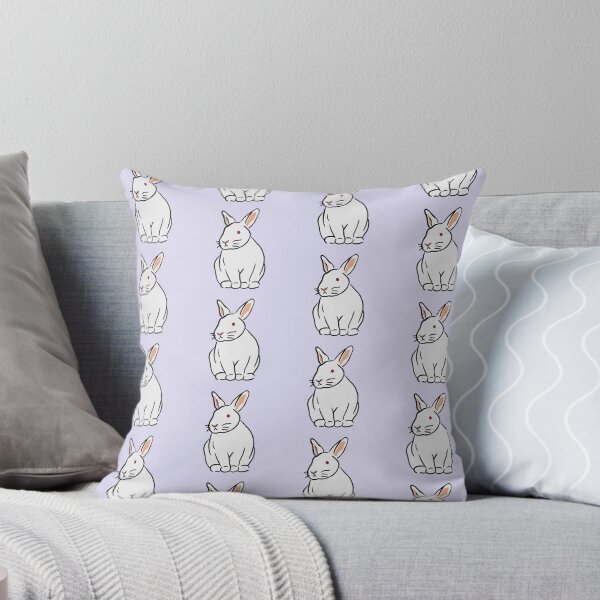 Item preview, ruby eyed white rabbit designed and sold by Kelsea Taylor.