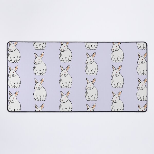 Item preview, ruby eyed white rabbit designed and sold by Kelsea Taylor.