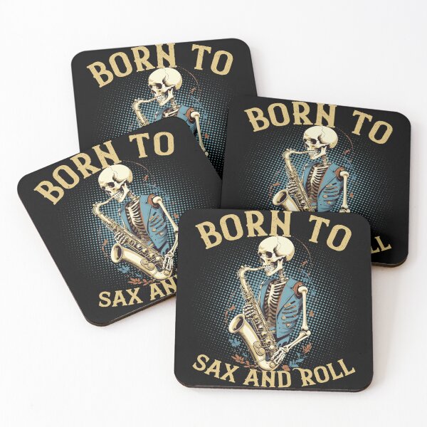 Item preview, Sax and Roll Funny Saxophone Jazz Music designed and sold by LuminOrb.