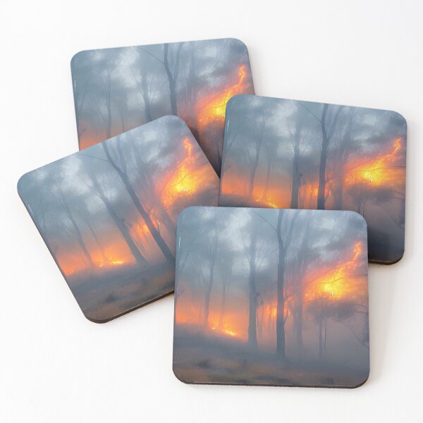 Item preview, Australian bush on fire. designed and sold by Nomad-Maynard.