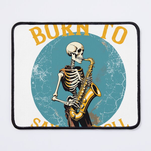 Item preview, Funny saxophonist saying jazz music designed and sold by LuminOrb.
