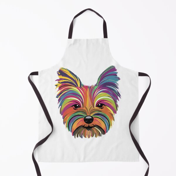 Item preview, Perro Yorkshire Terrier Estilo Pop Art Colorido designed and sold by MD2Graphics.