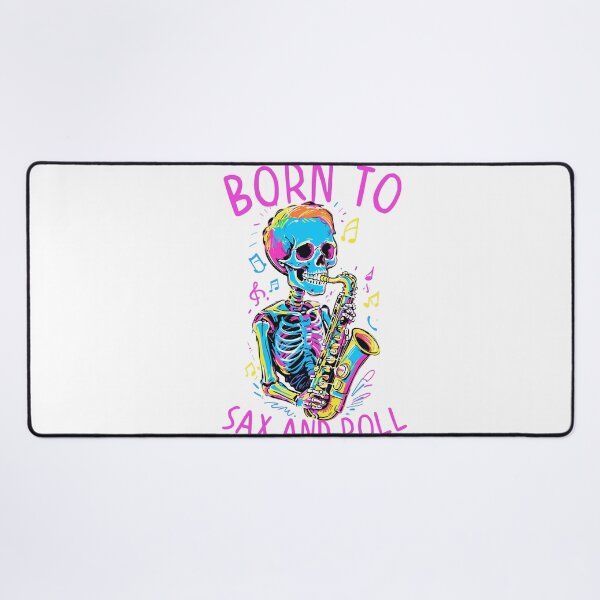 Item preview, Born to be a saxophonist funny jazz design designed and sold by LuminOrb.