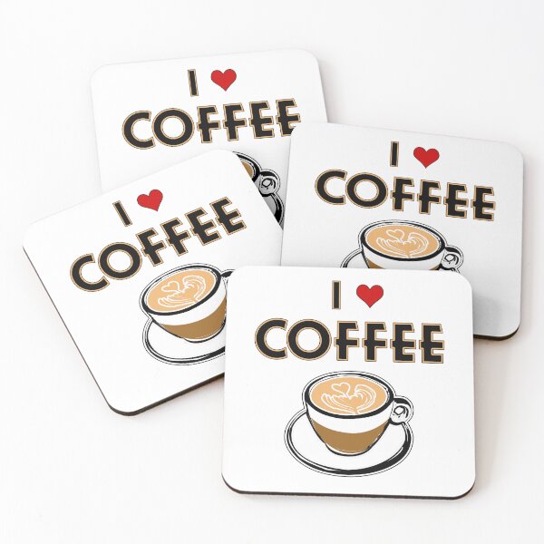 Item preview, I Love Coffee designed and sold by KTSubz Faith & Fun Designs.