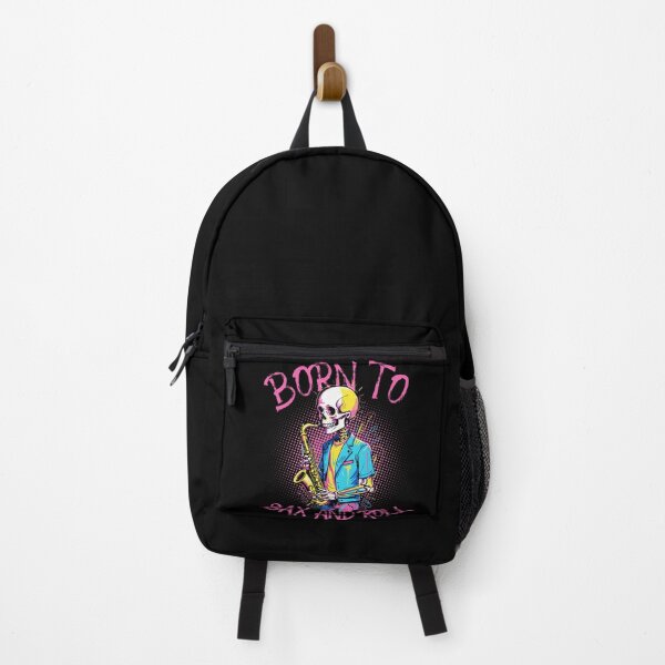 Item preview, Funny Saxophone Design Born To Be A Saxophonist designed and sold by LuminOrb.
