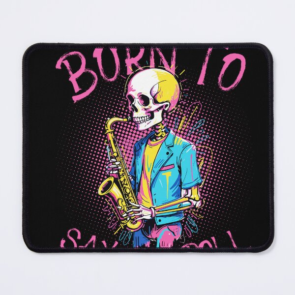Item preview, Funny Saxophone Design Born To Be A Saxophonist designed and sold by LuminOrb.