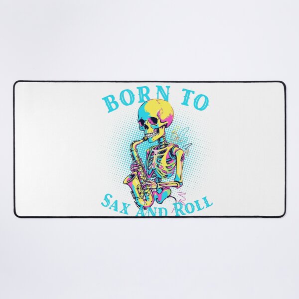 Item preview, Born Saxophone Player Funny Jazz Design designed and sold by LuminOrb.