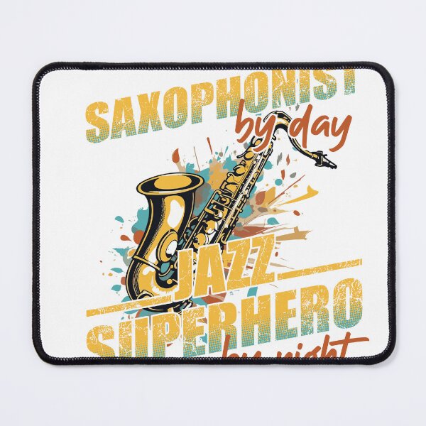 Item preview, Funny saxophone saying jazz music design designed and sold by LuminOrb.