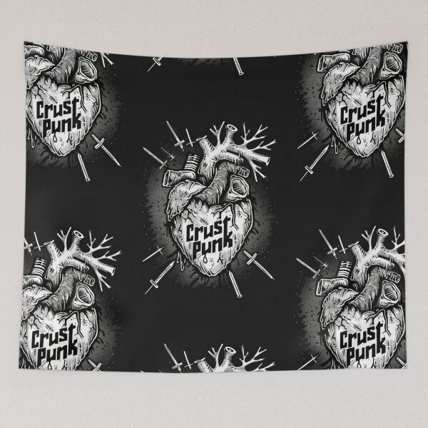 Item preview, Crust Punk Heart Fusion Mix designed and sold by Piotrek0001.
