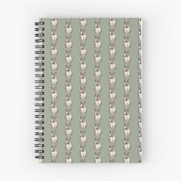 Item preview, harlequin tortoiseshell rabbit designed and sold by Kelsea Taylor.