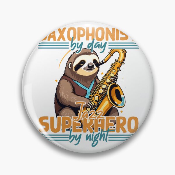 Item preview, Funny Saxophone Saying For Jazz Fans designed and sold by LuminOrb.