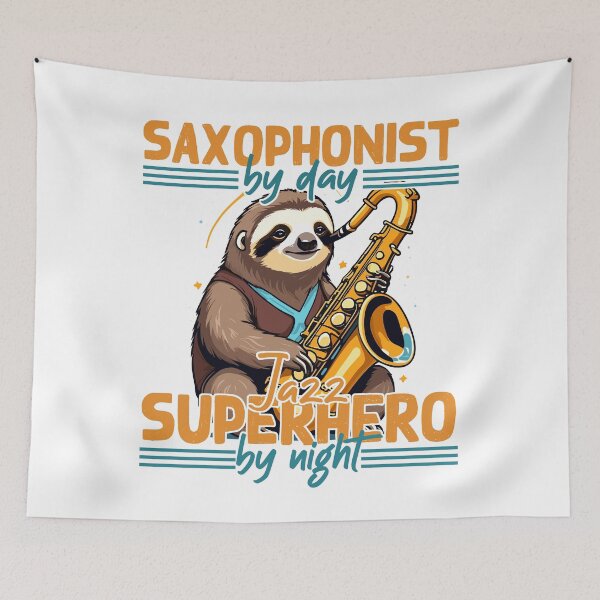 Item preview, Funny Saxophone Saying For Jazz Fans designed and sold by LuminOrb.