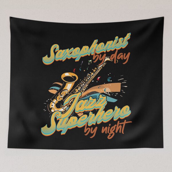 Item preview, Funny Saxophone Design Jazz Music Lover designed and sold by LuminOrb.