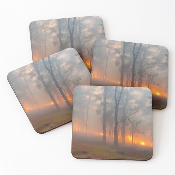 Item preview, Australian bush on fire. designed and sold by Nomad-Maynard.
