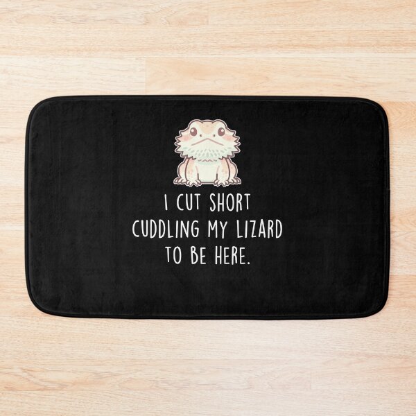 Item preview, Bearded Dragon Lizard Cut Short designed and sold by Clara Hollins.