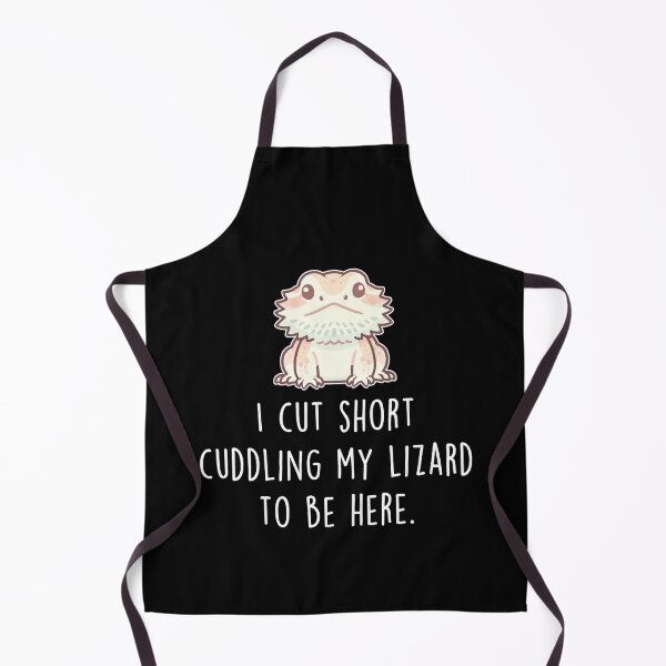 Item preview, Bearded Dragon Lizard Cut Short designed and sold by Clara Hollins.