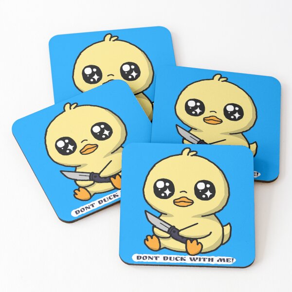 Item preview, Dont Duck With Me - Cute Duck designed and sold by Fynn9563.